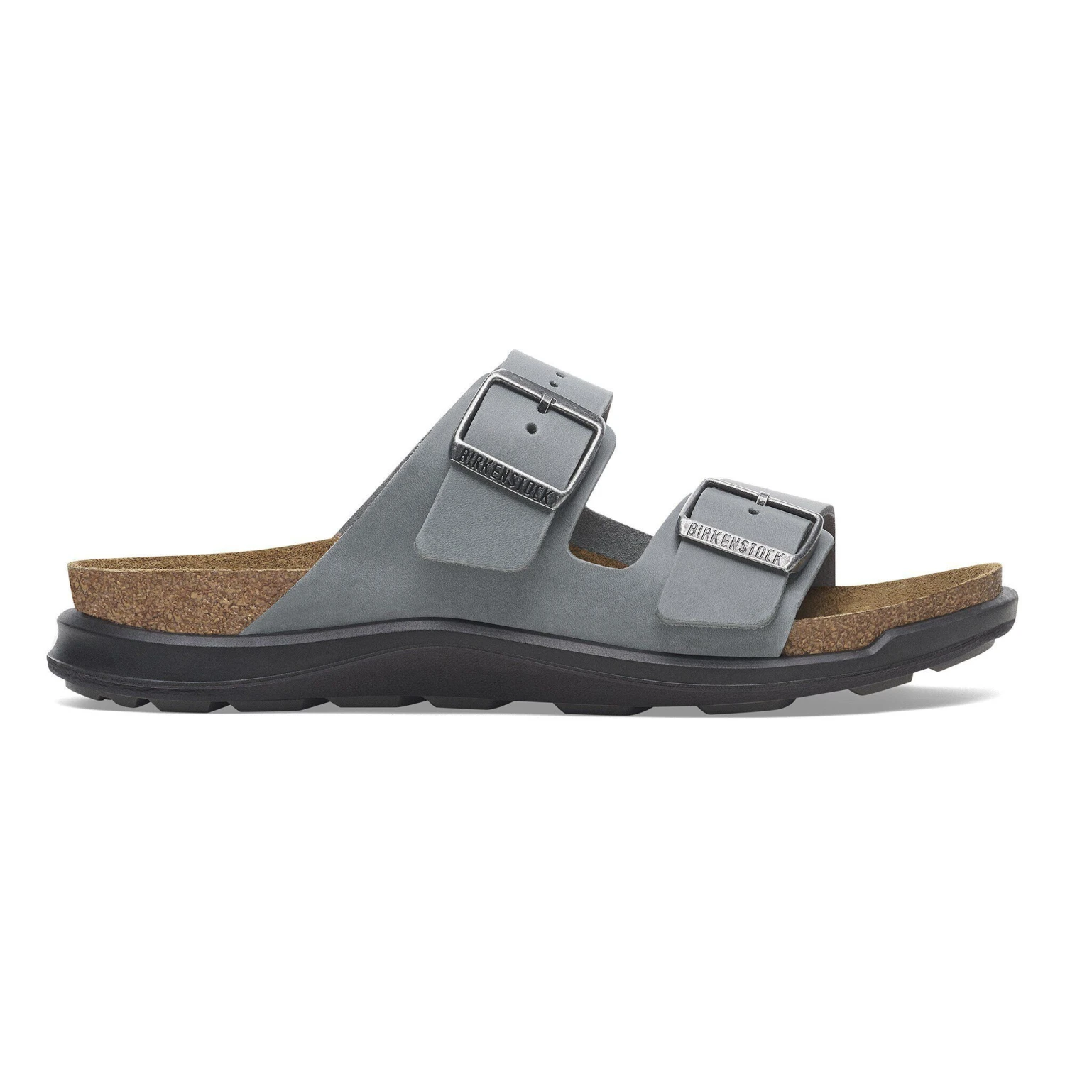 Birkenstock Arizona Crosstown Women Oiled Leather Basalt Gray 3 Birkenstock Arizona Crosstown Women Oiled Leather Basalt Gray - Image 3