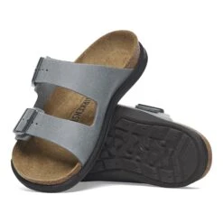 Birkenstock Arizona Crosstown Women Oiled Leather Basalt Gray 15 Birkenstock Arizona Crosstown Women Oiled Leather Basalt Gray -Birkenstock Sale Store 1029557 sole