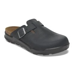 Birkenstock Boston Crosstown Oiled Leather Black