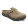 Birkenstock Boston Crosstown Oiled Leather Tobacco Brown