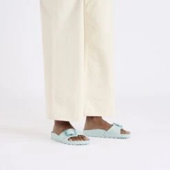 Birkenstock Madrid Big Buckle EVA Surf Green -Birkenstock Sale Store 1029614 f look f