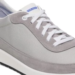 Birkenstock Honnef City Leather-Textile Whale Gray / Stone Coin -Birkenstock Sale Store 1029629 detail 1