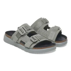 Birkenstock Shinjuku 2 Strap Leather-Textile Pure Sage -Birkenstock Sale Store 1029630 pair