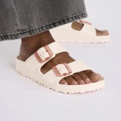 Birkenstock Arizona Stealth Buckle EVA Light Rose 11 Birkenstock Arizona Stealth Buckle EVA Light Rose -Birkenstock Sale Store 1029637 f closeup f
