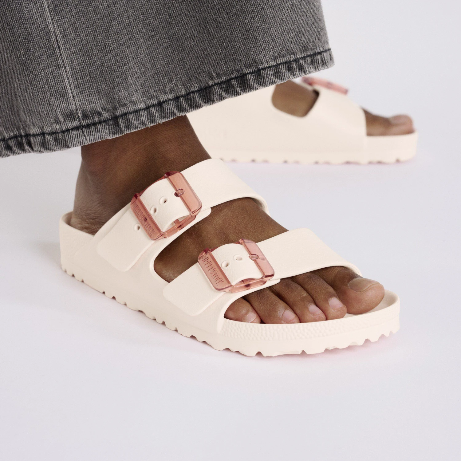 Birkenstock Arizona Stealth Buckle EVA Light Rose 4 Birkenstock Arizona Stealth Buckle EVA Light Rose - Image 4