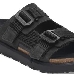 Birkenstock Shinjuku 2 Strap Leather-Textile Black 10 Birkenstock Shinjuku 2 Strap Leather-Textile Black -Birkenstock Sale Store 1029640 detail 1