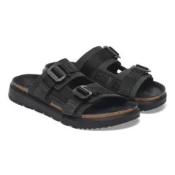 Birkenstock Shinjuku 2 Strap Leather-Textile Black 11 Birkenstock Shinjuku 2 Strap Leather-Textile Black -Birkenstock Sale Store 1029640 pair