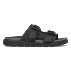 Birkenstock Shinjuku 2 Strap Leather-Textile Black 8 Birkenstock Shinjuku 2 Strap Leather-Textile Black -Birkenstock Sale Store 1029640 side