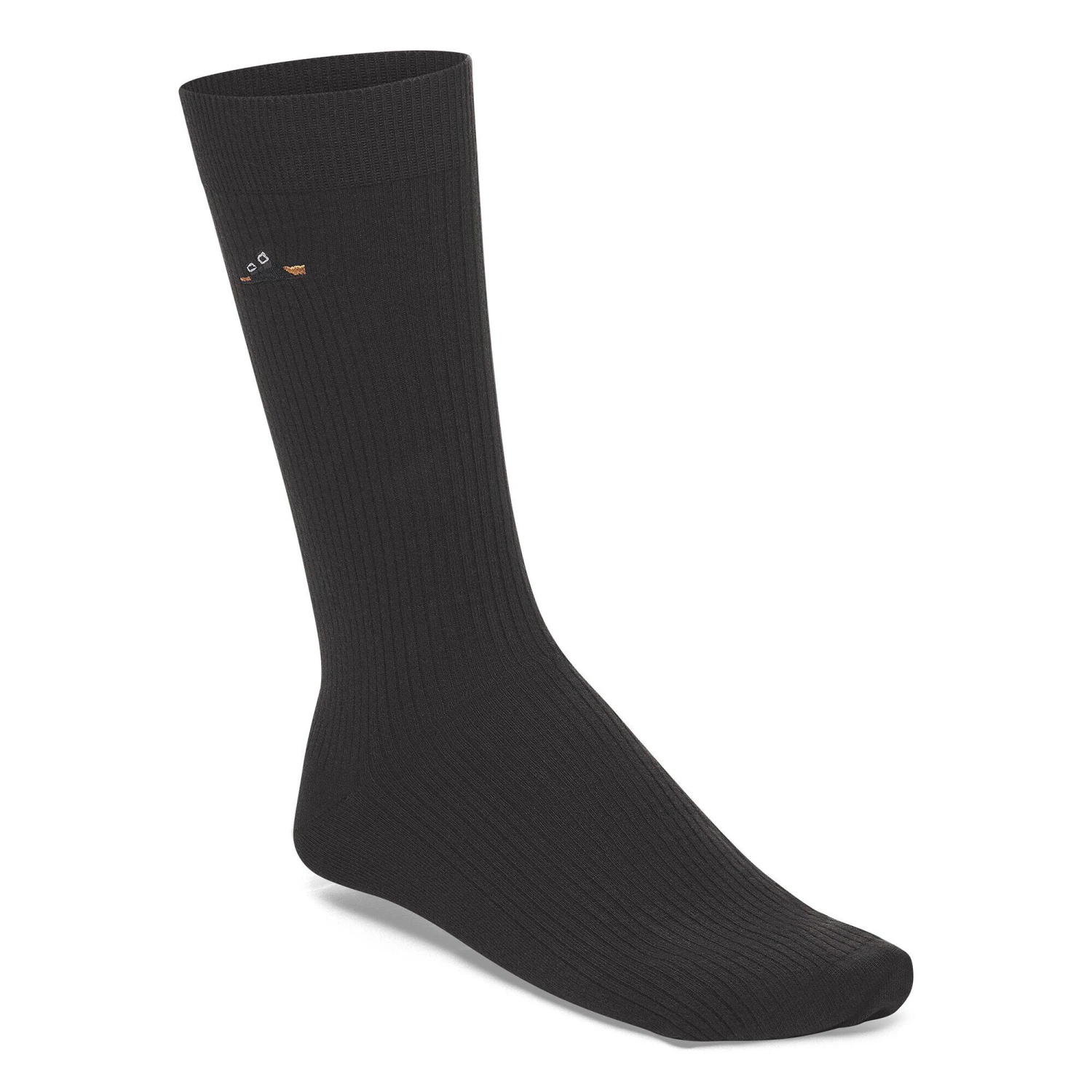 Birkenstock Cotton Ribbed Socks Cotton-Polyamide-Elastane Black 1 Birkenstock Cotton Ribbed Socks Cotton-Polyamide-Elastane Black