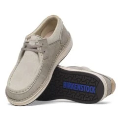 Birkenstock Pasadena Suede Leather Stone Coin/White 14 Birkenstock Pasadena Suede Leather Stone Coin/White -Birkenstock Sale Store 1029659 sole