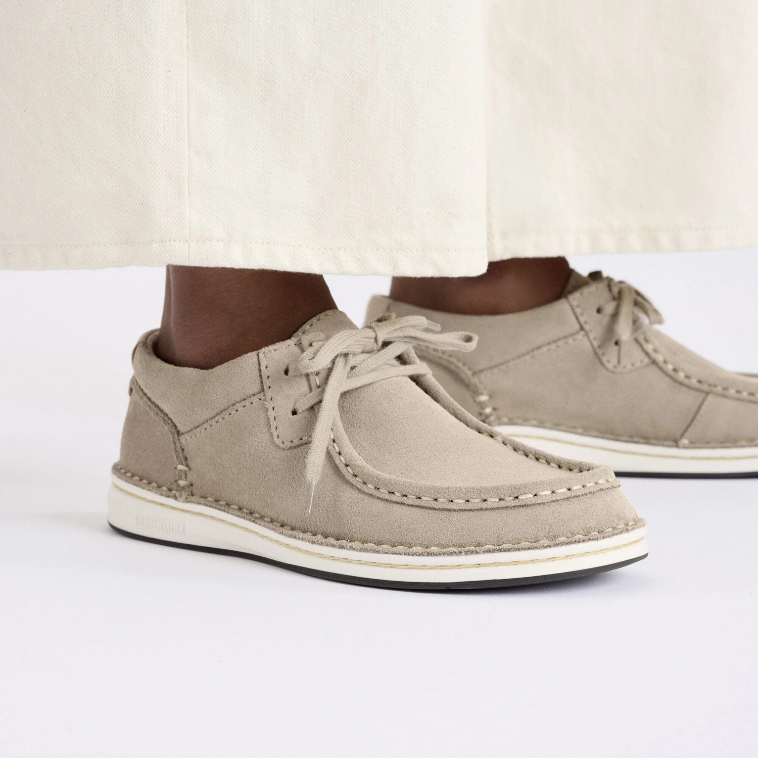 Birkenstock Pasadena Suede Leather Taupe 4 Birkenstock Pasadena Suede Leather Taupe - Image 4