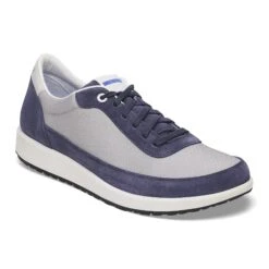 Birkenstock Honnef City Leather-Textile Indigo Blue