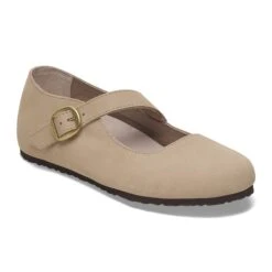 Birkenstock Tracy Nubuck Leather Sand