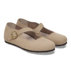 Birkenstock Tracy Nubuck Leather Sand -Birkenstock Sale Store 1029706 pair