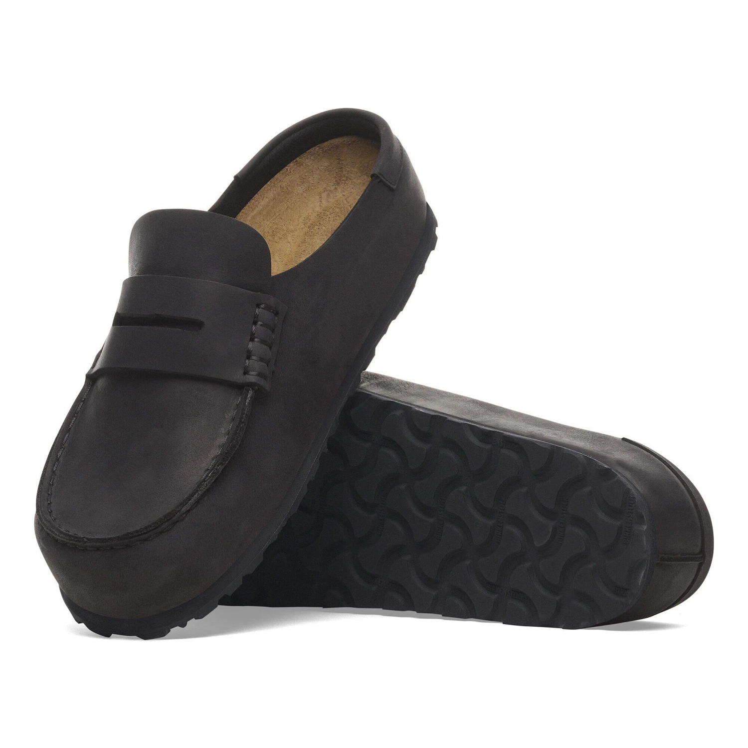 Birkenstock Naples Wrapped Oiled Leather Black 7 Birkenstock Naples Wrapped Oiled Leather Black - Image 7
