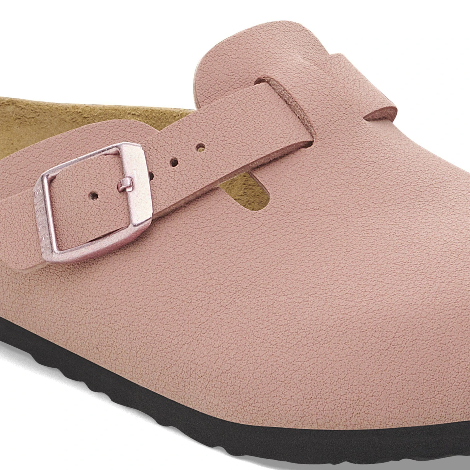 Birkenstock Boston Kids Birkibuc Pink Clay 5 Birkenstock Boston Kids Birkibuc Pink Clay - Image 5