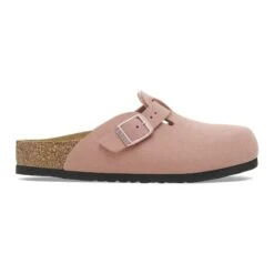 Birkenstock Boston Kids Birkibuc Pink Clay 8 Birkenstock Boston Kids Birkibuc Pink Clay -Birkenstock Sale Store 1029748 side