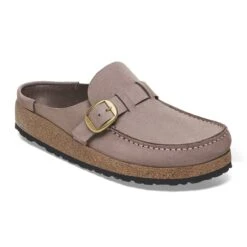 Birkenstock Buckley Nubuck Leather Faded Purple