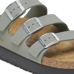 Florida Flex Platform Nubuck Leather Pure Sage 10 Florida Flex Platform Nubuck Leather Pure Sage -Birkenstock Sale Store 1029757 detail 1