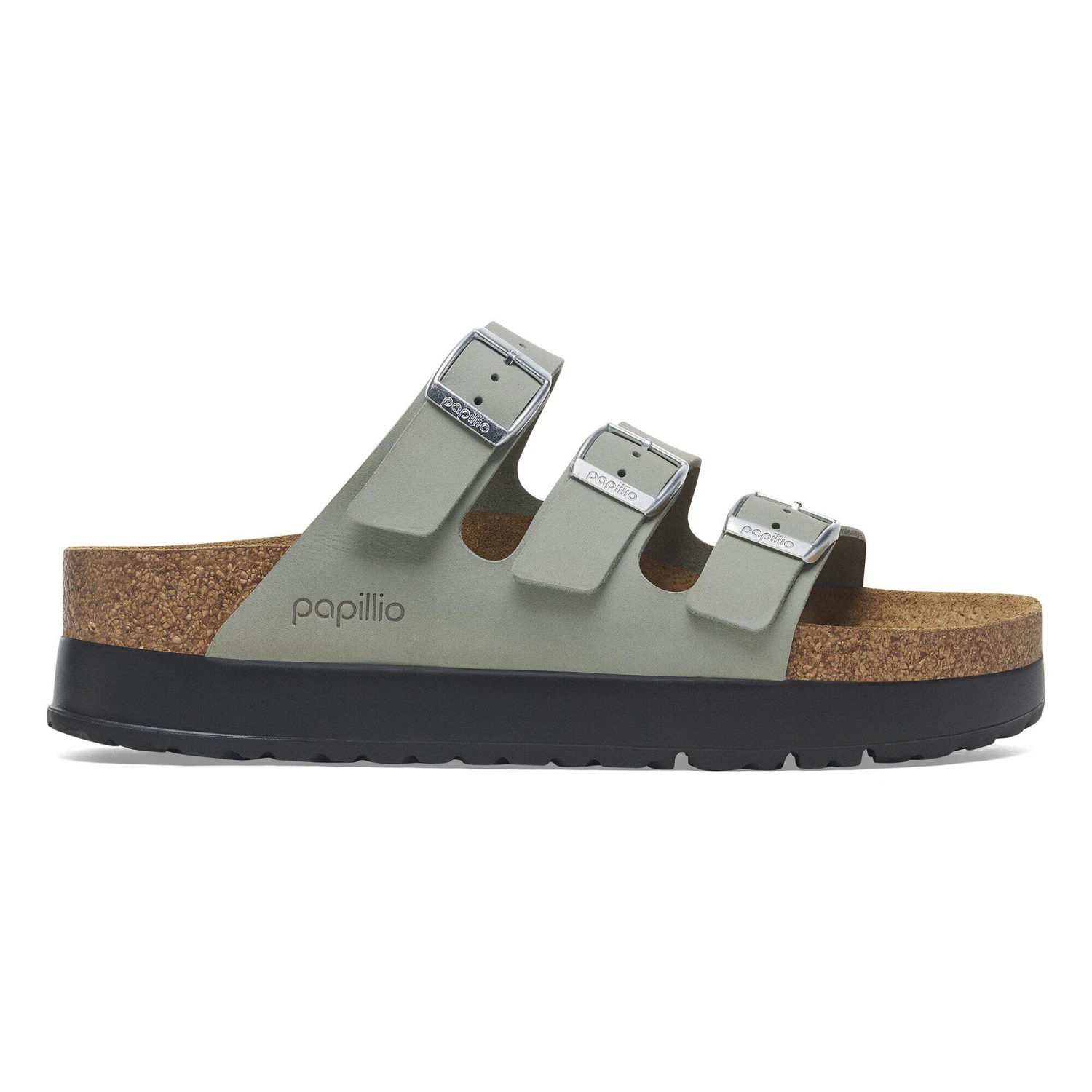 Florida Flex Platform Nubuck Leather Pure Sage 3 Florida Flex Platform Nubuck Leather Pure Sage - Image 3