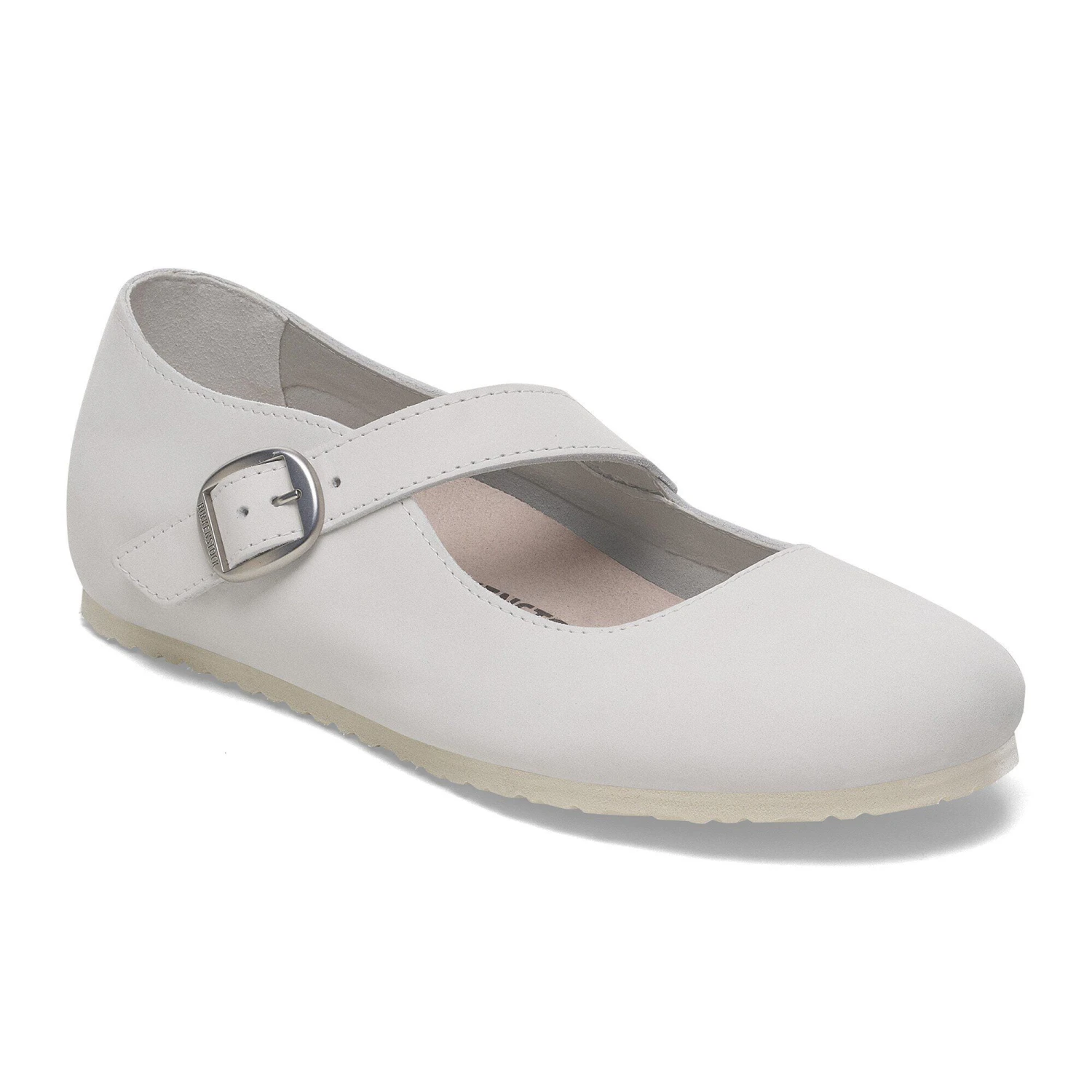 Birkenstock Tracy Nubuck Leather Antique White 1 Birkenstock Tracy Nubuck Leather Antique White