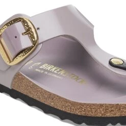 Birkenstock Gizeh Hammered Big Buckle Natural Leather Patent High Shine Faded Purple 13 Birkenstock Gizeh Hammered Big Buckle Natural Leather Patent High Shine Faded Purple -Birkenstock Sale Store 1029804 detail 1