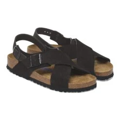Birkenstock Tulum Soft Footbed Nubuck-Suede Leather Black 12 Birkenstock Tulum Soft Footbed Nubuck-Suede Leather Black -Birkenstock Sale Store 1029814 pair