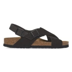 Birkenstock Tulum Soft Footbed Nubuck-Suede Leather Black 10 Birkenstock Tulum Soft Footbed Nubuck-Suede Leather Black -Birkenstock Sale Store 1029814 side