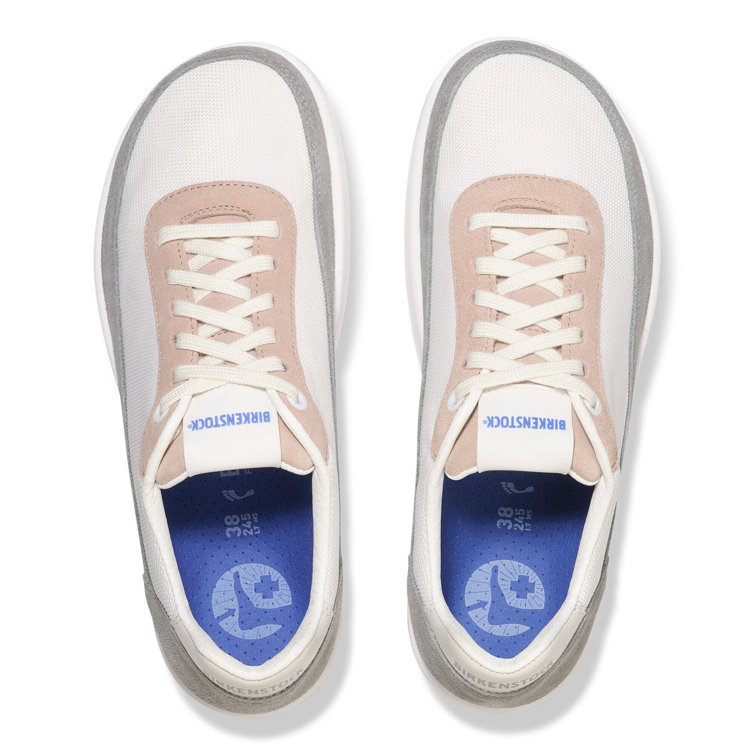 Birkenstock Honnef City Leather-Textile Light Rose 2 Birkenstock Honnef City Leather-Textile Light Rose - Image 2