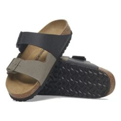 Birkenstock Arizona Split Birko-Flor Black/ Stone 11 Birkenstock Arizona Split Birko-Flor Black/ Stone -Birkenstock Sale Store 1029854 sole