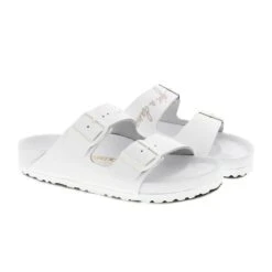 Birkenstock Arizona Lingua Franca Leather White 9 Birkenstock Arizona Lingua Franca Leather White -Birkenstock Sale Store 1029954 pair