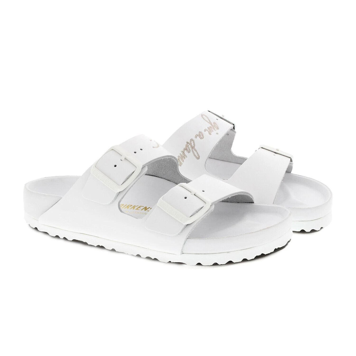 Birkenstock Arizona Lingua Franca Leather White 5 Birkenstock Arizona Lingua Franca Leather White - Image 5