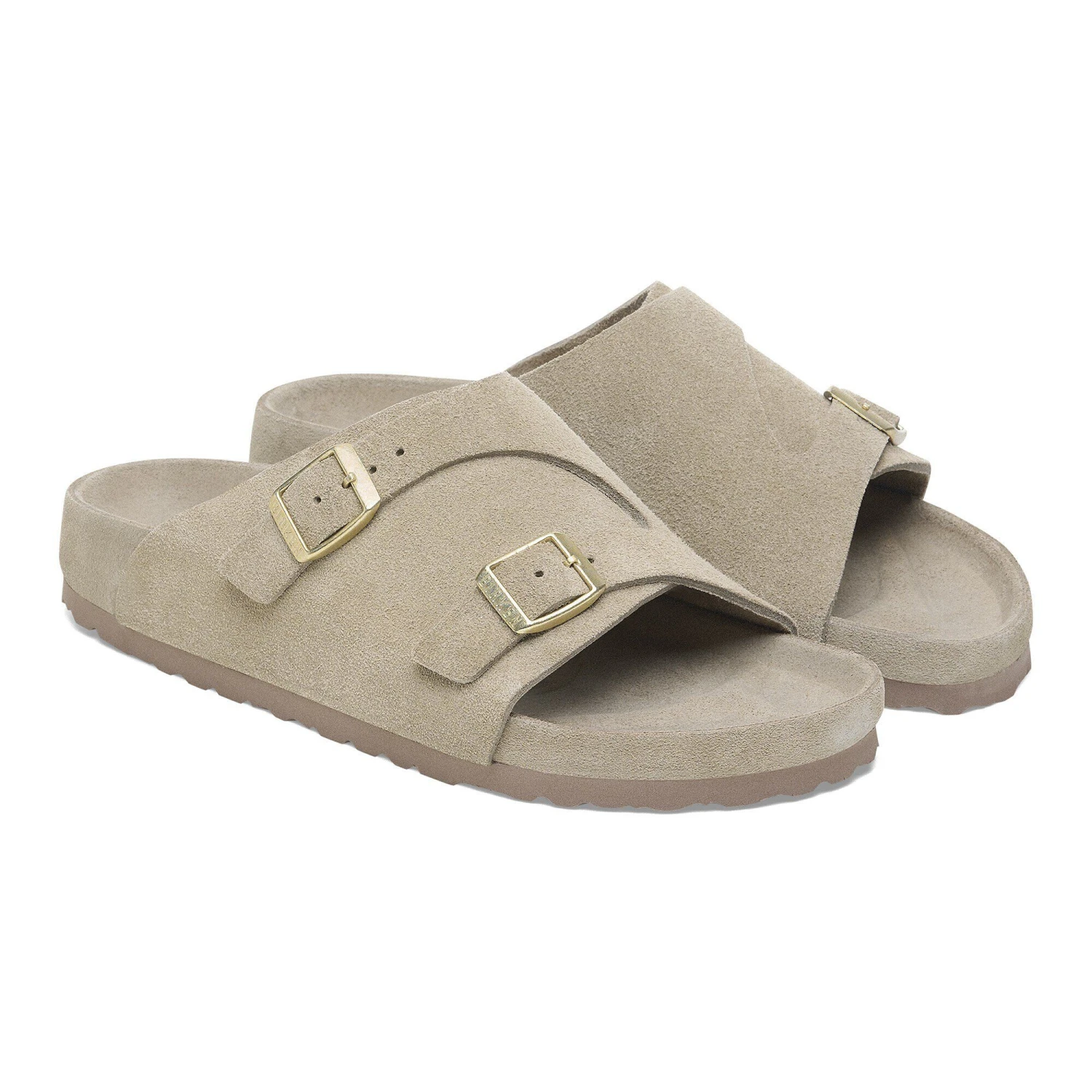 Birkenstock Zürich Suede Leather Taupe 8 Birkenstock Zürich Suede Leather Taupe - Image 8