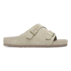 Birkenstock Zürich Suede Leather Taupe 10 Birkenstock Zürich Suede Leather Taupe -Birkenstock Sale Store 1029960 side