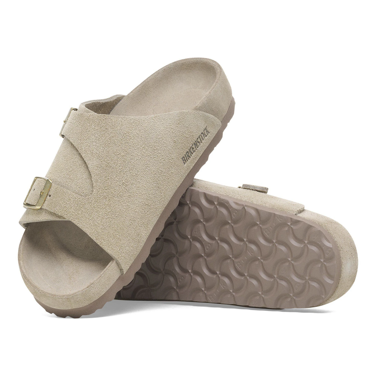 Birkenstock Zürich Suede Leather Taupe 5 Birkenstock Zürich Suede Leather Taupe - Image 5