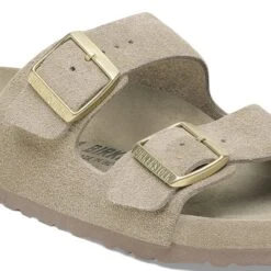 Birkenstock Arizona Suede Leather Taupe -Birkenstock Sale Store 1029961 detail 1
