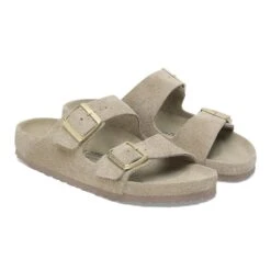 Birkenstock Arizona Suede Leather Taupe -Birkenstock Sale Store 1029961 pair