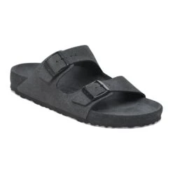 Birkenstock Arizona Suede Leather Charcoal