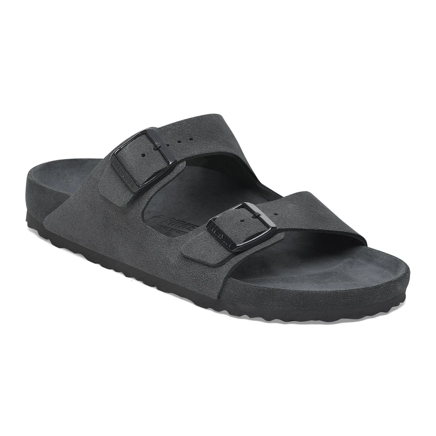 Birkenstock Arizona Suede Leather Charcoal 1 Birkenstock Arizona Suede Leather Charcoal