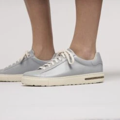 Birkenstock Bend Low Natural Leather Patent Stone Coin -Birkenstock Sale Store 1030043 f closeup f