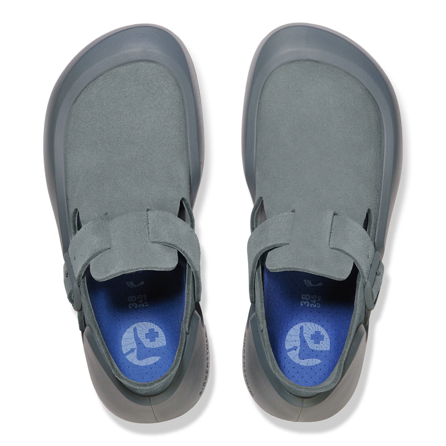 Birkenstock Reykjavik Nubuck Leather Basalt Gray 2 Birkenstock Reykjavik Nubuck Leather Basalt Gray - Image 2