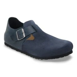Birkenstock London Mixed Leather New Navy
