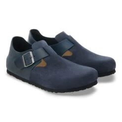 Birkenstock London Mixed Leather New Navy 9 Birkenstock London Mixed Leather New Navy -Birkenstock Sale Store 1030167 pair