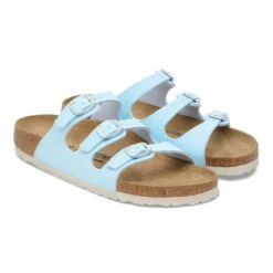 Birkenstock Florida Birkibuc Finished Sky -Birkenstock Sale Store 1030173 pair