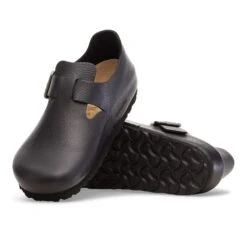 Birkenstock London Wire Buckle Leather Vintage Wood Black 8 Birkenstock London Wire Buckle Leather Vintage Wood Black -Birkenstock Sale Store 1030176 sole