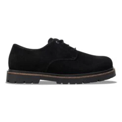 Birkenstock Highwood Lace Low Suede Leather Black -Birkenstock Sale Store 1030209 side