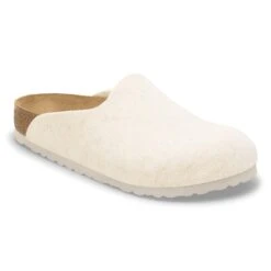 Birkenstock Amsterdam Wool Felt Eggshell