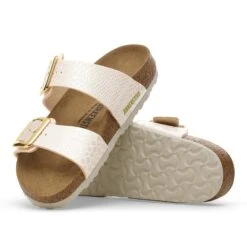 Birkenstock Sydney Luxe Buckle Synthetics Shiny Snake Cream 9 Birkenstock Sydney Luxe Buckle Synthetics Shiny Snake Cream -Birkenstock Sale Store 1030268 sole