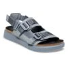 Birkenstock Shinjuku Leather-Textile Basalt Gray