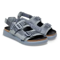 Birkenstock Shinjuku Leather-Textile Basalt Gray 9 Birkenstock Shinjuku Leather-Textile Basalt Gray -Birkenstock Sale Store 1030297 pair